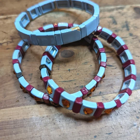 Roxanne Assoulin Enamel Bracelet (set of 3) $210 - Picture 7 of 7